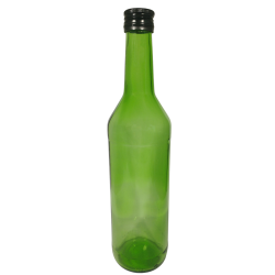 Butelka monopolowa 500ml zielona z zakrętką