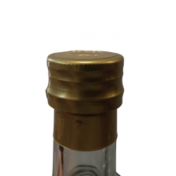Kapturek termokurczliwy do butelek na wódkę 29 x 35 mm złoty